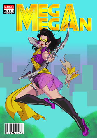Comic cover gift design
