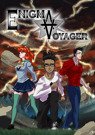 Enigma Voyager Webtoon cover and art